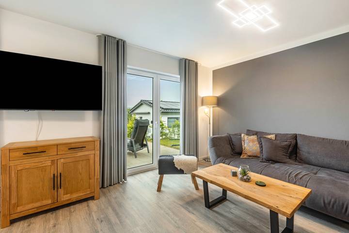 Ferienhaus für 4 Personen, mit Garten und Seeblick sowie Sauna in Hessen - 4