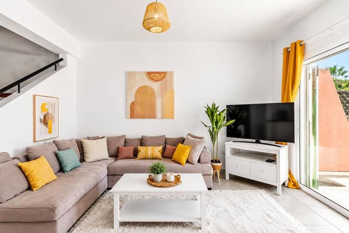 Ferienhaus für 6 Personen, mit Balkon und Terrasse sowie Garten und Pool in Paphos