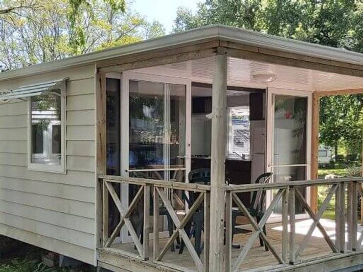 Camping Val de l'Eyre - Mobilhome 4 personnes - Nature 2 in Salles, Région d'Arcachon