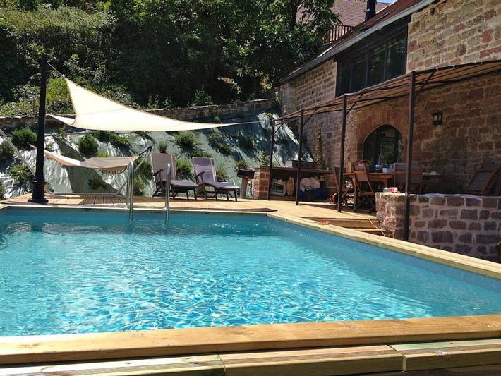 Villa pour 9 personnes, avec terrasse et piscine
