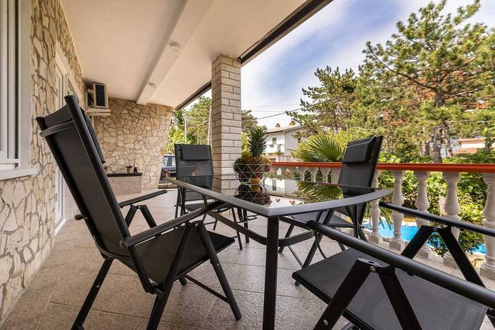 Ganze Wohnung, Ferienwohnung Vugrin Oleander A4 in Silo (Krk), Krk