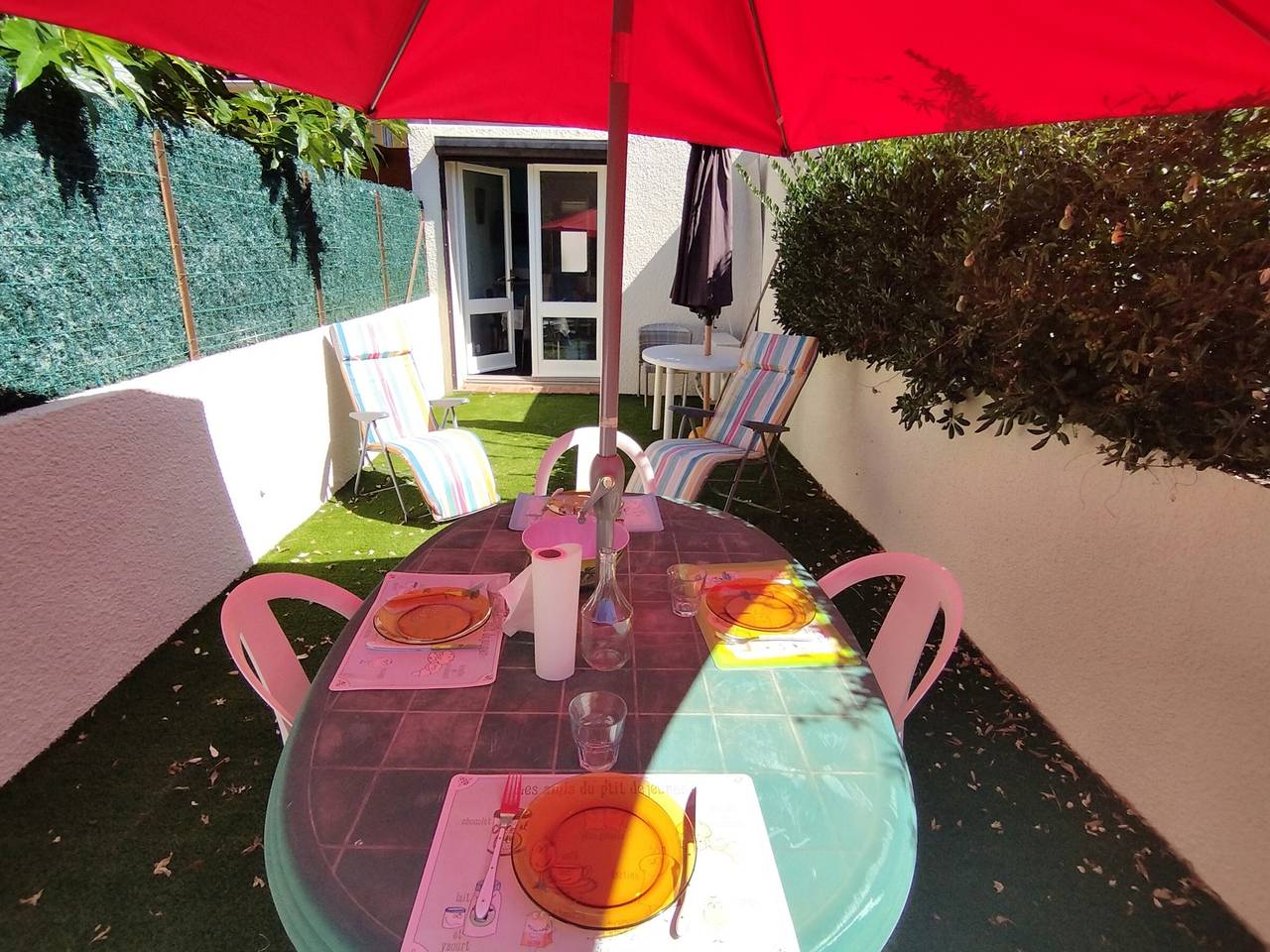 Neu 2024 - Studio mit Klimaanlage, Garten, nahe Strand,4 Pers, Narbonne-Plage in Narbonne Plage, Narbonne