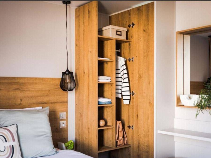 Camping de la Plage - Stacaravan 4 personen - Premium Karliet in Sainte-Marie Plage, Sainte-Marie-la-Mer