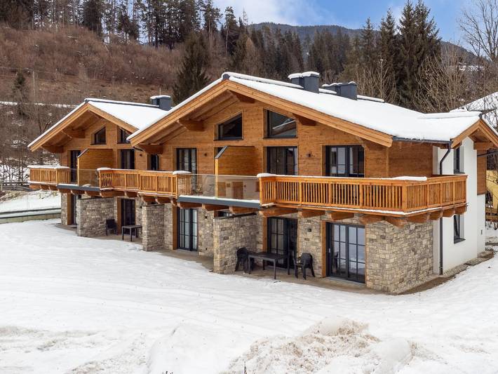 Chalet für 8 Personen, mit Terrasse und Garten sowie Sauna - 1
