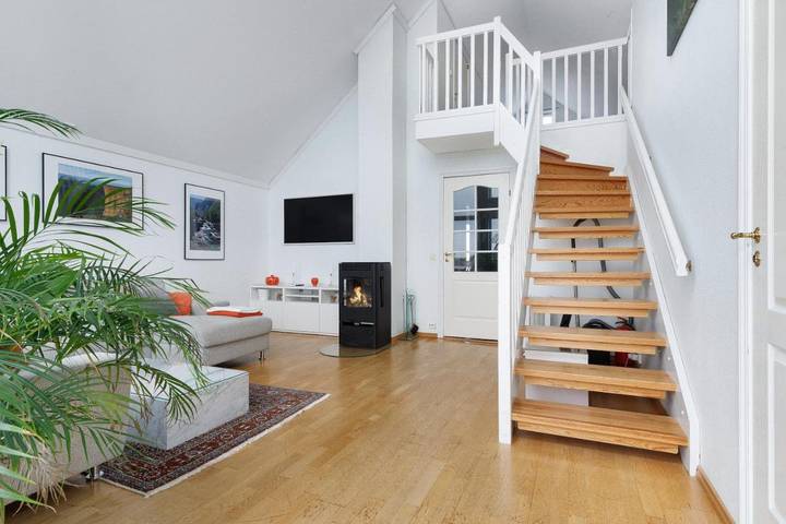 Ferienwohnung für 6 Personen, mit Balkon und Terrasse sowie Sauna und Ausblick in Stavanger - 4