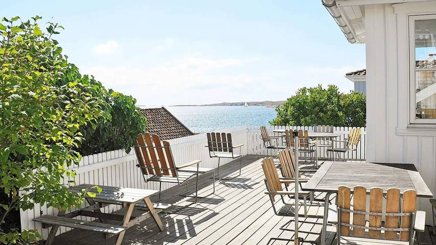 Ferienhaus für 7 Personen, mit Terrasse