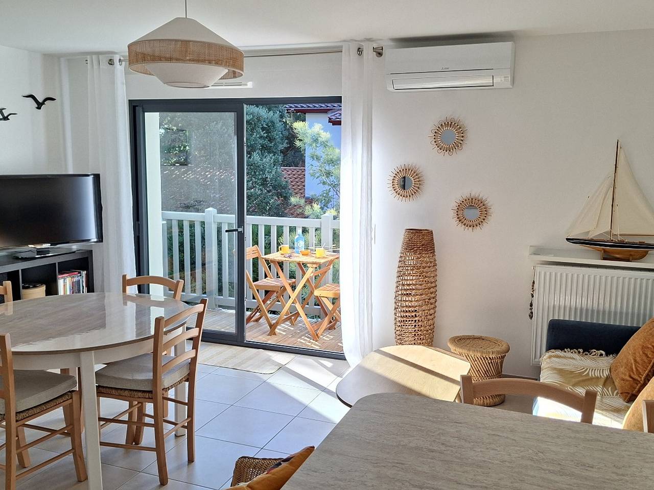 Appartement entier, T3 de Standing entre Lac et Mer à Hossegor, Lumineux avec Balcon, Parking et Wifi Inclus in Lac d'Hossegor, Hossegor