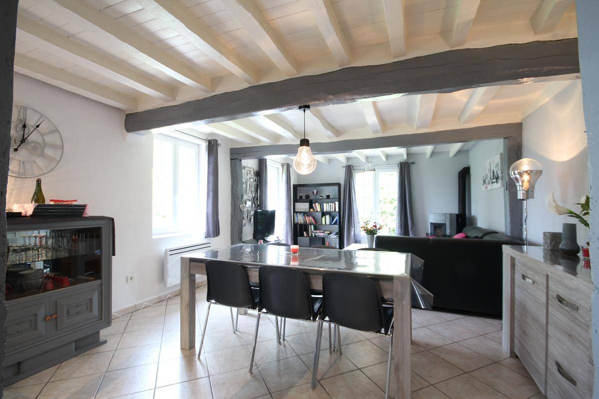 Gîte für 6 Personen mit Terrasse in Fresquiennes, Rouen und Umgebung