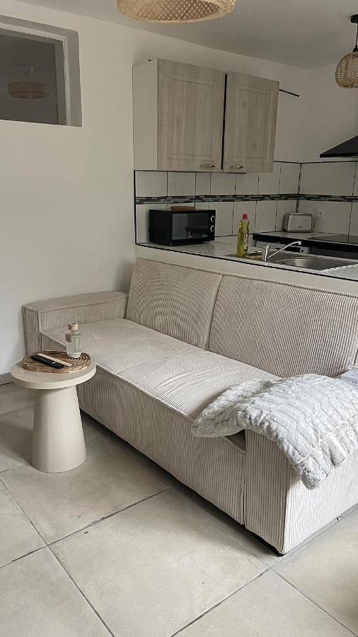 Appartement de vacances pour 4 personnes, avec Balcon ainsi que Terrasse et Jardin