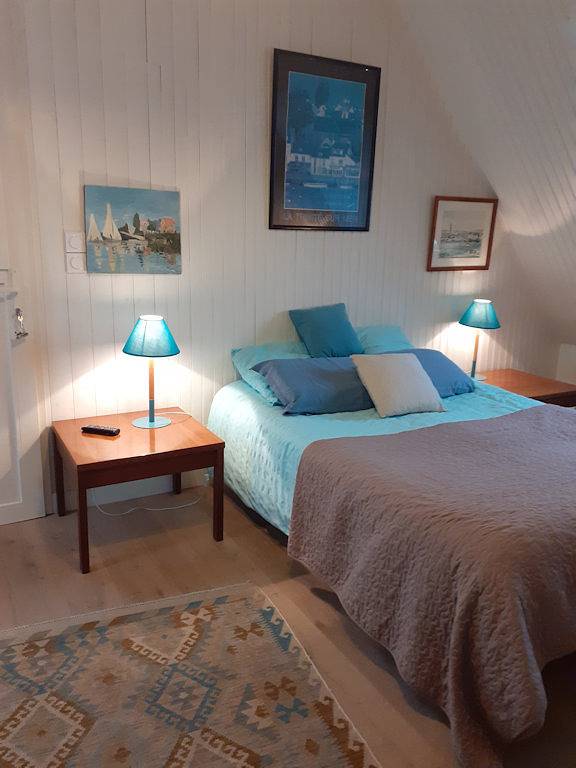La Voile Bleue, chambre avec kitchenette - Chambre in La Trinité-sur-Mer, Côte des Mégalithes