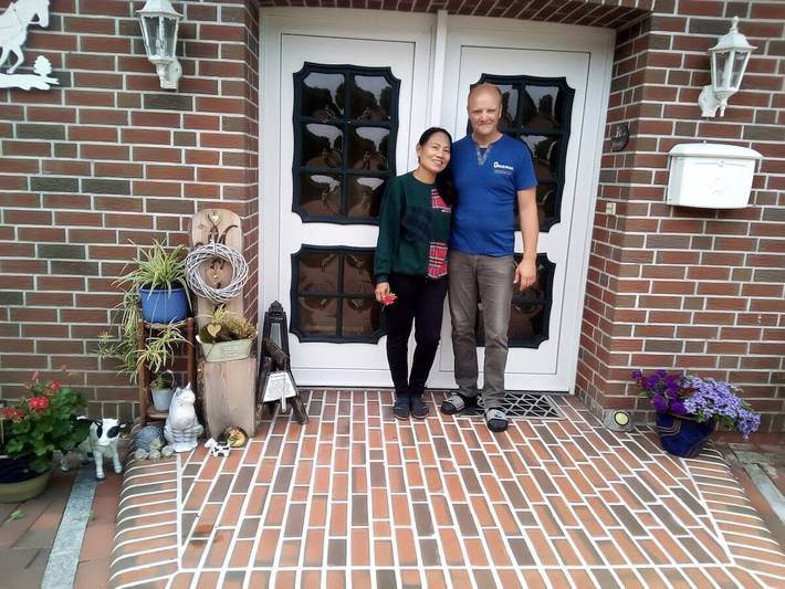 Ferienhaus für 5 Personen, mit Garten in Dunum
