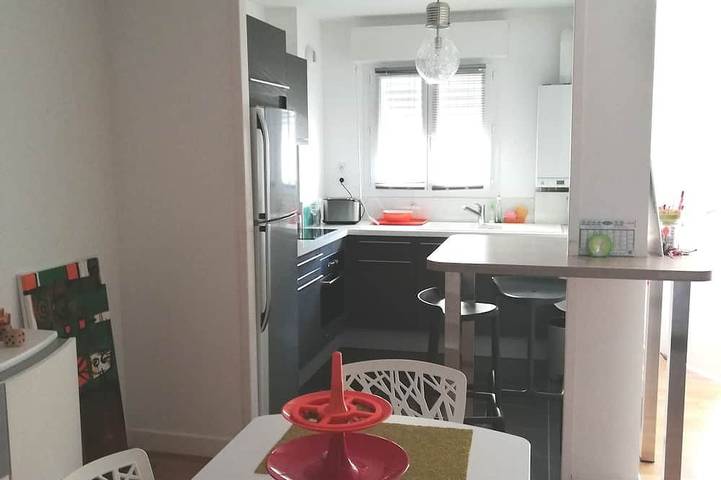 Maison de vacances pour 4 personnes, avec jardin et balcon