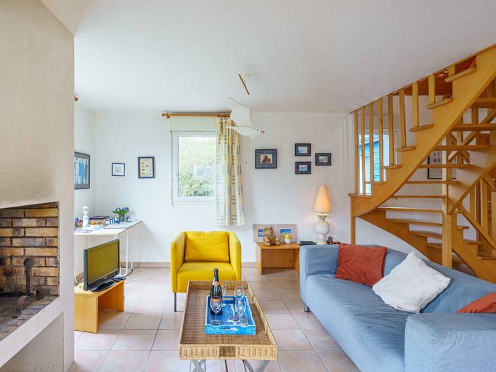 Maison bleue in Plage de Lost-Marc'h, Crozon