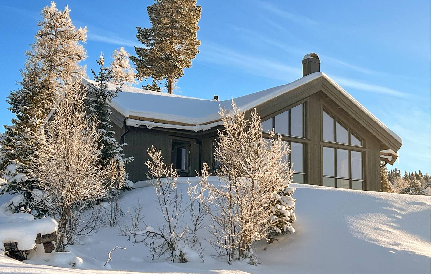 Ferienhaus für 8 Personen mit Sauna in Sør-Fron