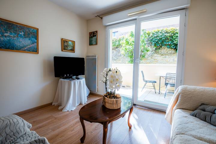Gîte pour 4 personnes, avec balcon, animaux acceptés à Saint-Aubin-sur-Mer (Calvados) - 3