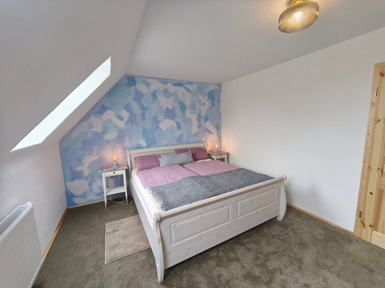 Ganze Wohnung, Apartment Herian mit Gemeinschaftsgarten am Rand des Müritz-Nationalpark in Schloen-Dratow, Müritz