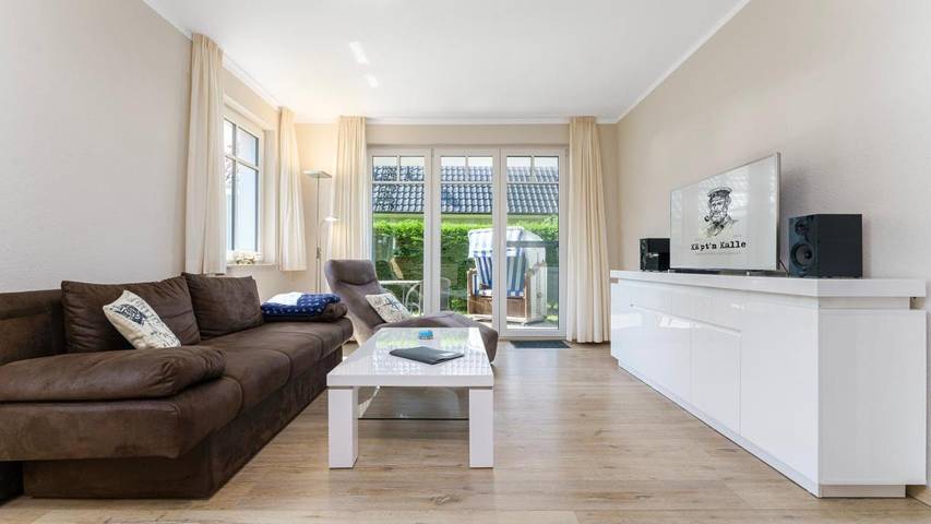 Bungalow für 6 Personen, mit Terrasse und Garten in Zingst