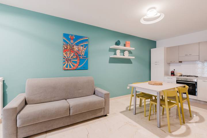 Location de vacances pour 4 personnes, avec Balcon à Balestrate - 2