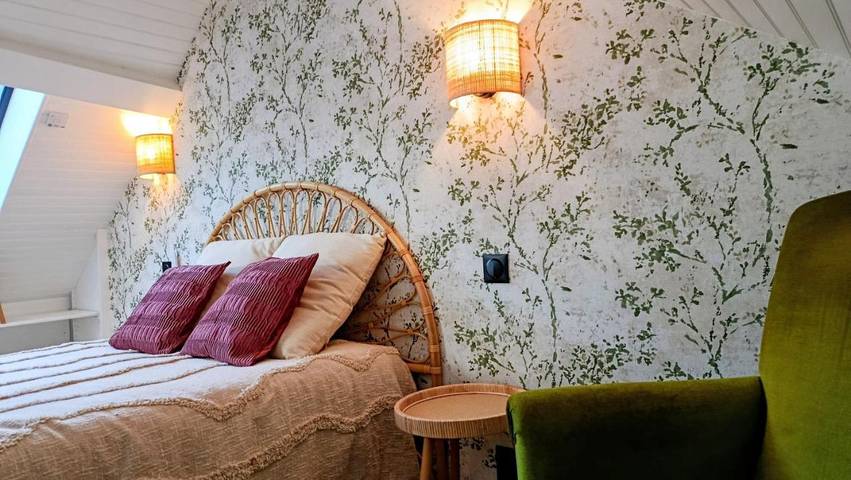 Maison de vacances pour 2 personnes, avec jardin, animaux acceptés