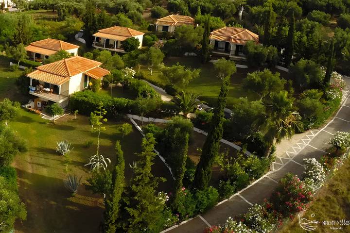 Ferienhaus für 4 Personen, mit Balkon und Garten auf den Peloponnes
