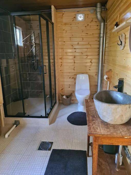 Ferienhaus für 4 Personen, mit Ausblick und Garten sowie Sauna und Terrasse, mit Haustier in Gräsmark