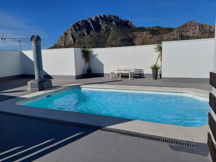 Apartamento de férias para 4 pessoas, com piscina e terraço e ainda vista, com animais de estimação - 1