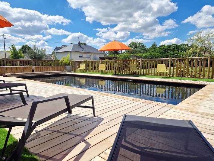 Hôtel pour 3 personnes, avec jardin ainsi que sauna et piscine à Muides-sur-Loire - 4