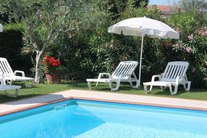Location de vacances pour 4 personnes, avec Balcon à Lazise