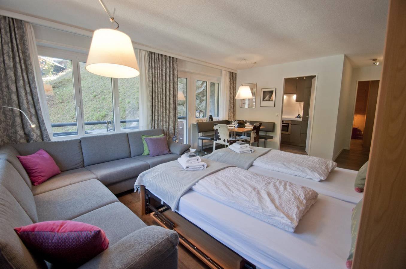 Ganze Wohnung, Haus Bodmen C, Apartment Edelweiss in Zermatt, Walliser Alpen