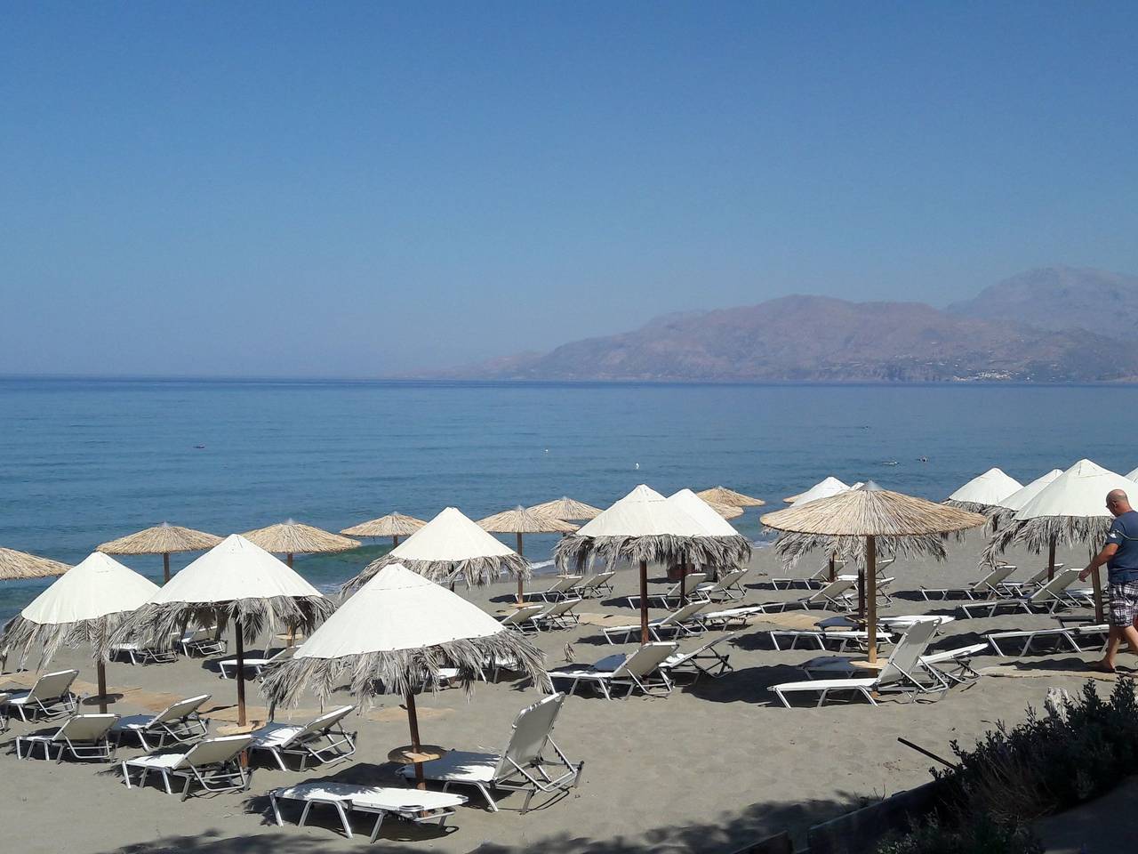 Traditionelle Natursteinvilla mit tollem Meerblick in Kalamaki (Kreta), Iraklio-Heraklion und Umgebung