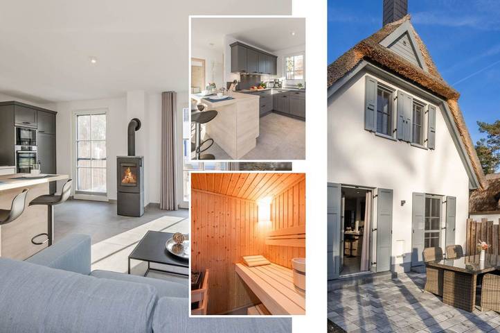 Ferienhaus für 4 Personen, mit Sauna und Garten - 1