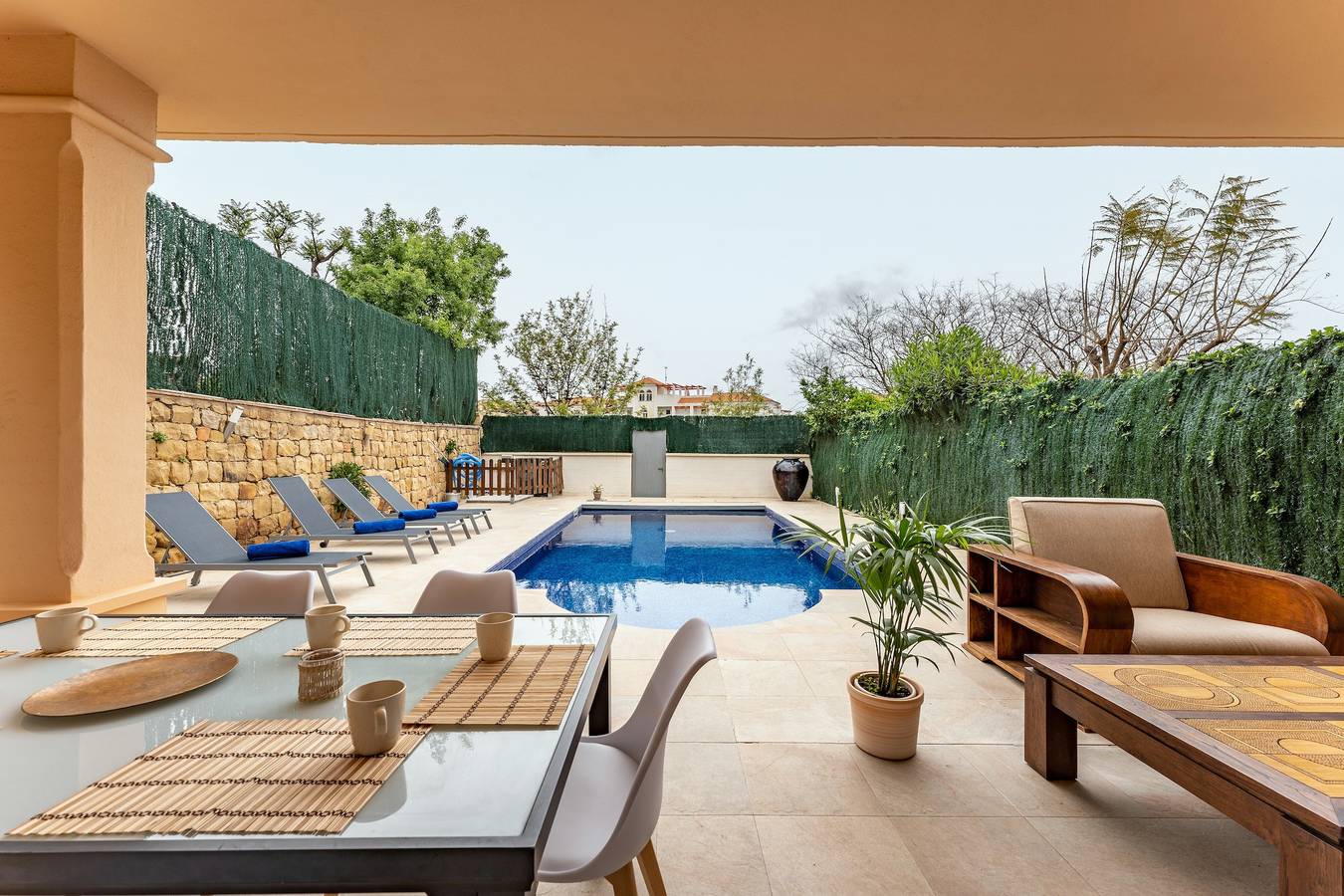 'Villa In Los Flamencos' con piscina privada, Wi-Fi y aire acondicionado in Riviera del Sol, Mijas