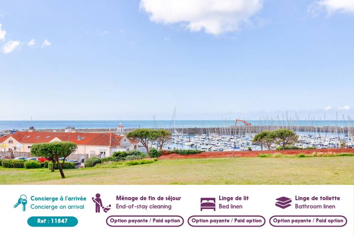 Appartement entier, Appartement vue mer et port de plaisance in Talmont-Saint-Hilaire, Vendée