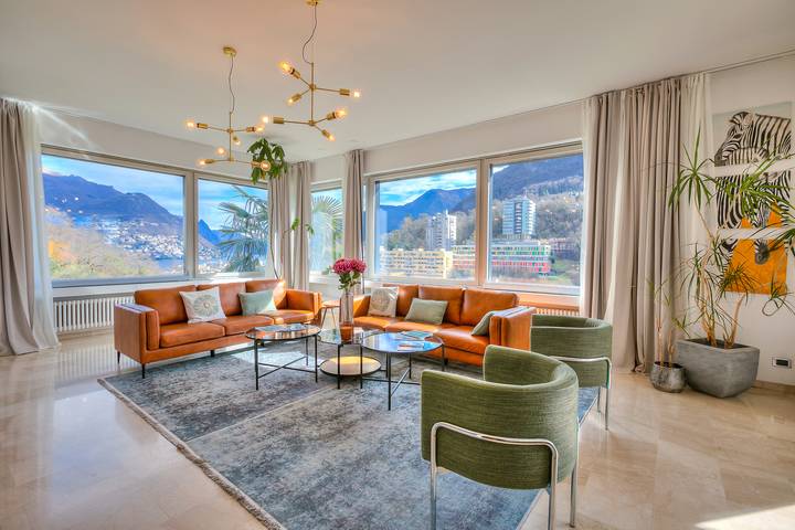 Villa für 6 Personen, mit Pool und Seeblick, mit Haustier in Lugano - 4