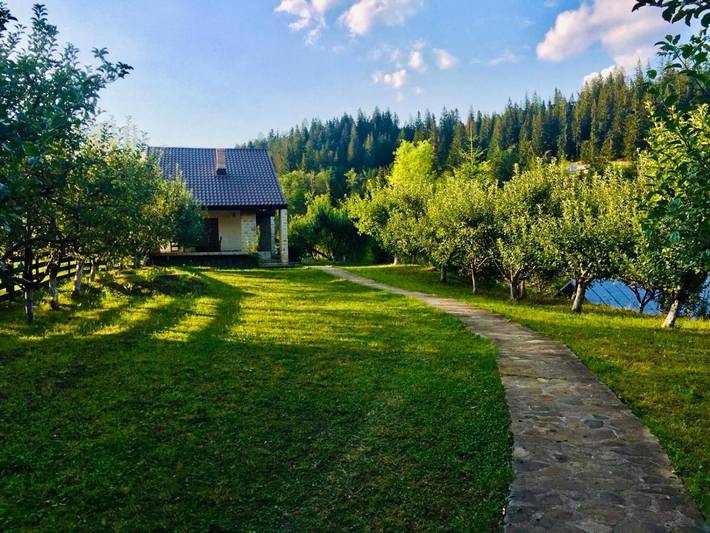 Chalet pour 6 personnes, avec Balcon et Terrasse ainsi que Jardin et Vue
