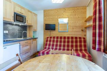 Gîte pour 3 personnes, avec vue et balcon dans Méribel-Mottaret