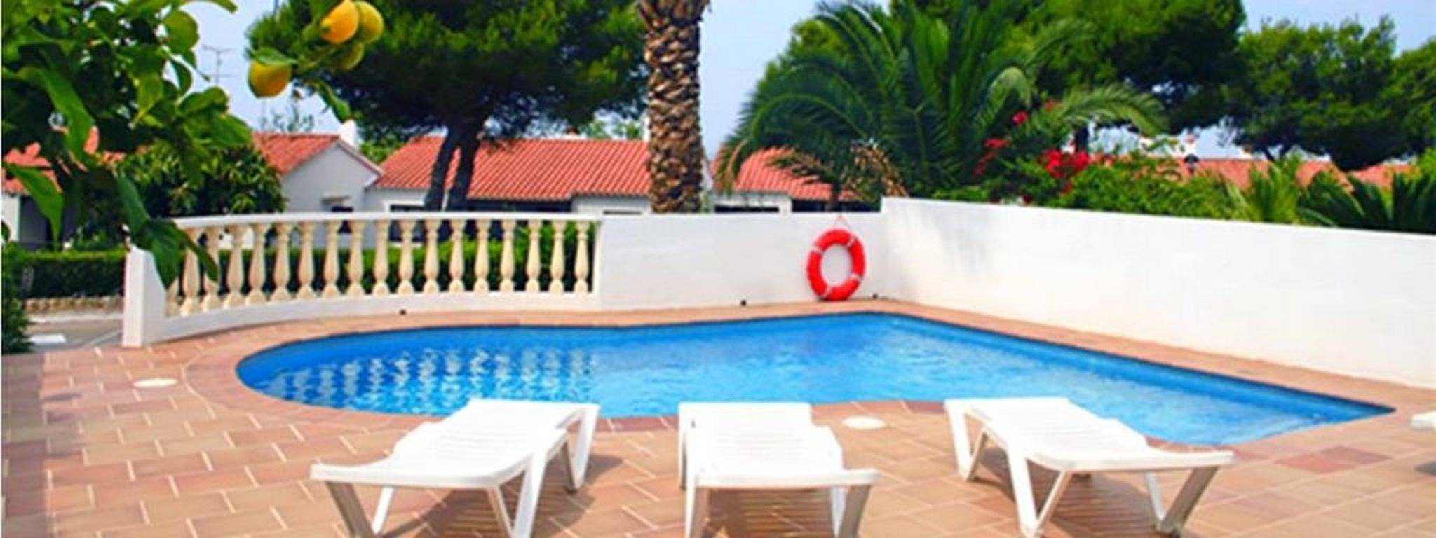 Villa per 6 persone con balcone in Son Bou, Alaior Commune