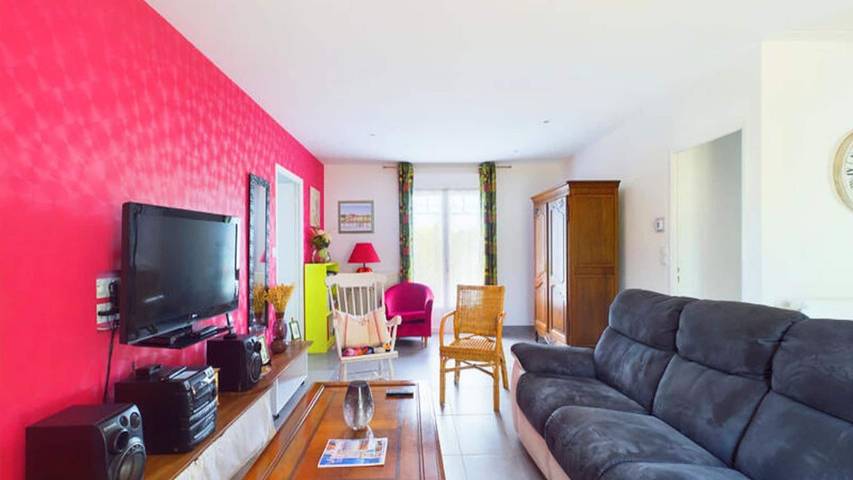 Appartement de vacances pour 10 personnes, avec jardin