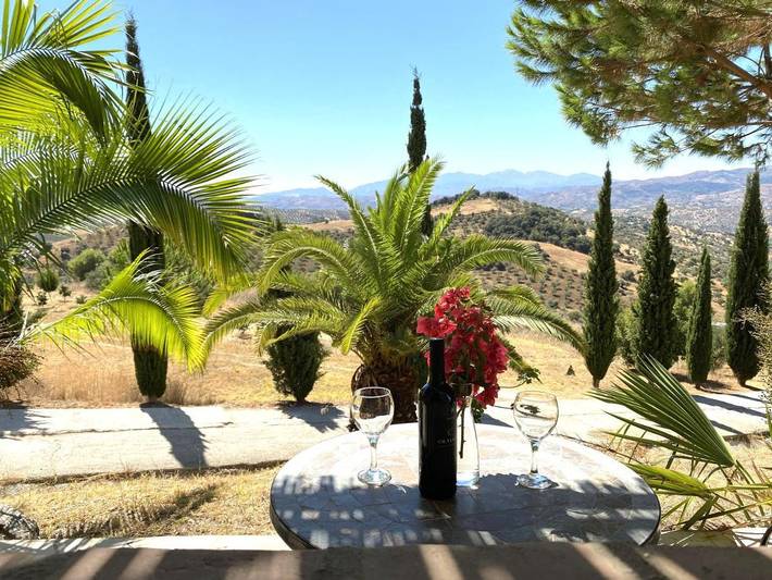 Apartamento de vacaciones para 4 personas, con terraza y jardín además de vistas y piscina en Sierra de las Nieves - 4