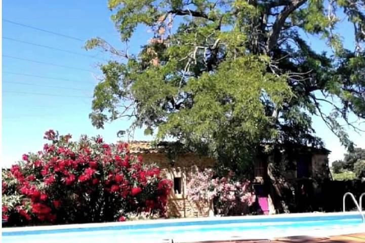 Maison de vacances pour 5 personnes, avec jardin ainsi que terrasse et piscine
