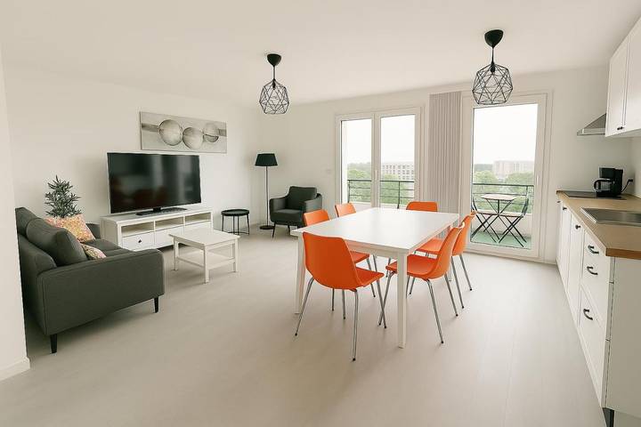 Gîte pour 9 personnes, avec terrasse à Champs-sur-Marne - 2