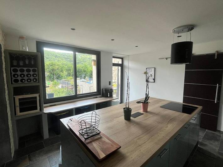 Maison de vacances pour 6 personnes, avec Balcon et Terrasse ainsi que Jardin et Vue