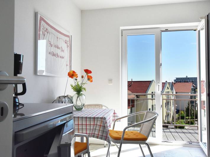 Ferienwohnung für 4 Personen, mit Balkon/Terrasse und Balkon in Barth - 2