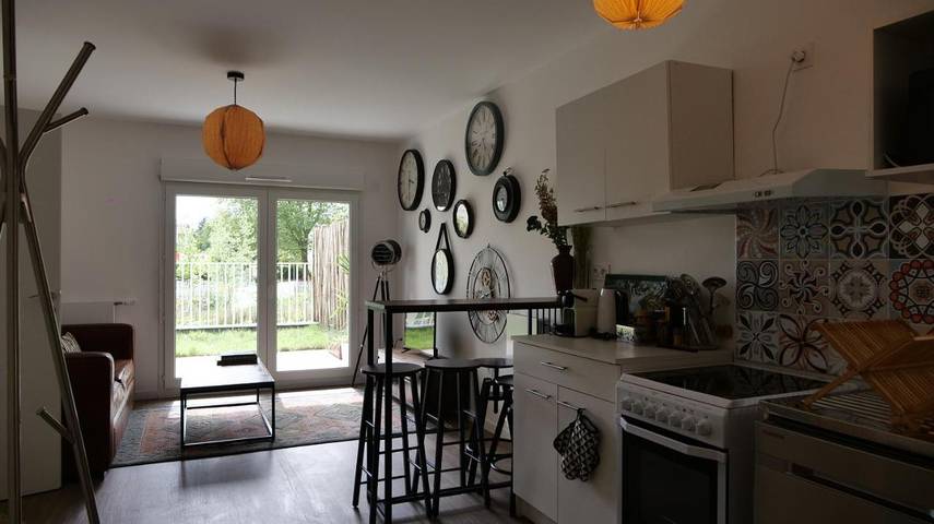 Gîte pour 4 personnes, avec terrasse et jardin à Noisy-le-Sec - 3