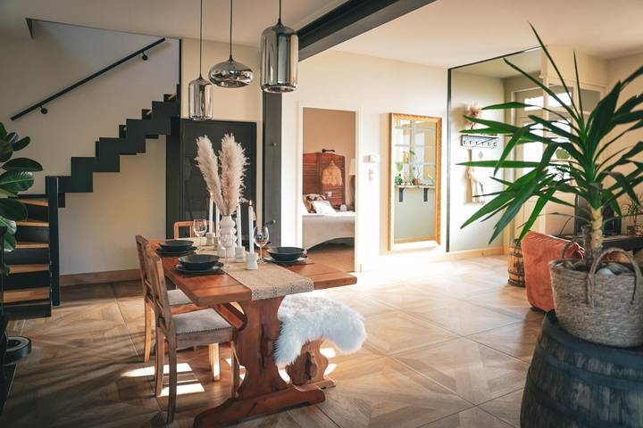 Location de vacances pour 6 personnes, avec jacuzzi ainsi que piscine et jardin à Carcen-Ponson