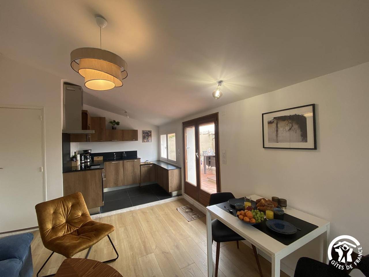 Gîte für 2 Personen mit Terrasse in Saint-Estève, Perpignan und Umgebung