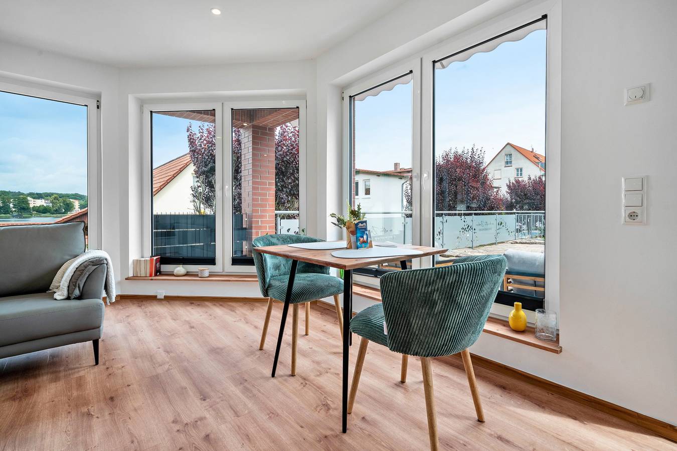 Ganze Wohnung, Ferienwohnung 'An Der Alten Bäckerei' mit Seeblick, Privatem Garten und Wi-Fi in Feldberger Seenlandschaft, Mecklenburg-Strelitz