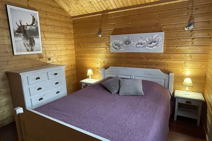 Chalet \"Le Saut de Biche\" eingerichtet 4 * Sauna, Balneo, Wi-Fi, allen Komfort in Xonrupt-Longemer, Regionaler Naturpark Belchen der Vogesen