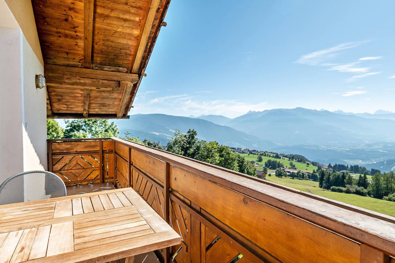 Monolocale intero, Monolocale 'Spinges' con vista sulle montagne, terrazza privata e Wi-Fi in Maranza, Rio di Pusteria