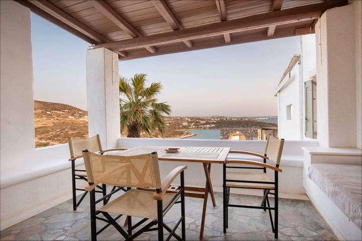 Villa pour 5 personnes, avec Vue sur l’océan et Balcon dans Paros